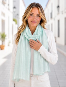 Solid Colour Fashion Scarf
