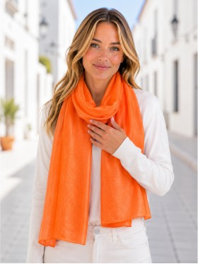Solid Colour Fashion Scarf