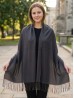 Soild Silk Blend Fashion Scarf