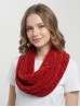 Super Soft Chenille Feeling Ribbed Loop Scarf