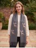 Premium Rainbow Reindeer Scarf