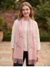 Premium Rainbow Reindeer Scarf