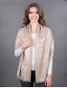 Rose Silver Thread Scarf Rose Silver Thread Scarf