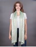 Leopard Silver Thread Scarf Leopard Silver Thread Scarf