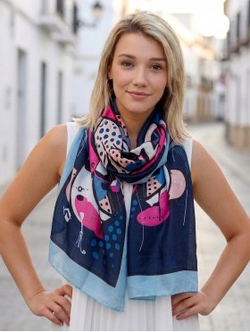 Abstract Art Print Scarf