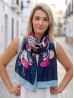 Abstract Art Print Scarf Abstract Art Print Scarf