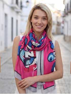 Abstract Art Print Scarf