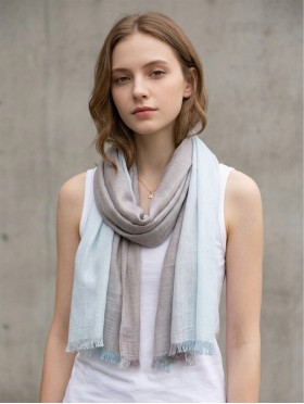 Two Tone Fashion Scarf