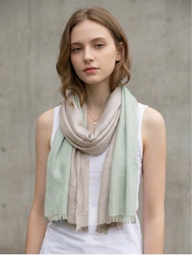 Two Tone Fashion Scarf