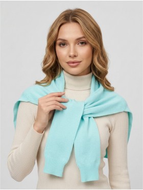 Solid Color Shoulder Wrap Scarf