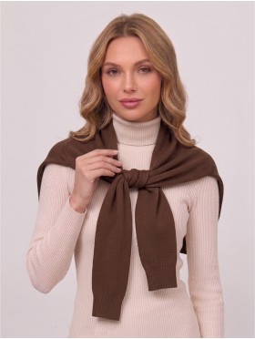 Solid Color Shoulder Wrap Scarf