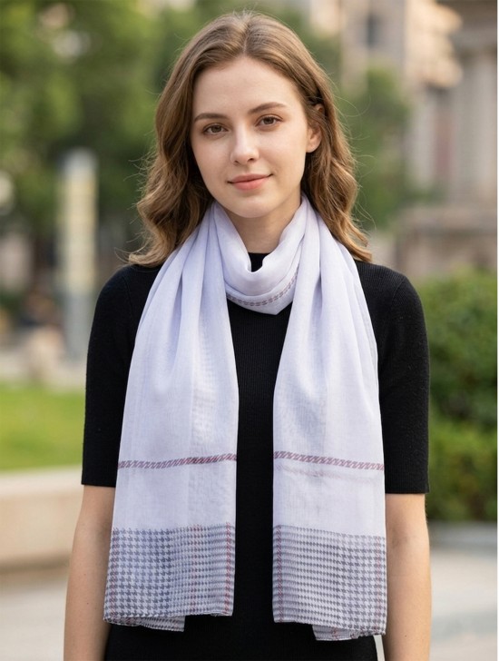 100% Silk Feeling Scarf