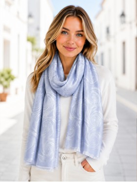Fashion Spiral Design Fashion Scarf
