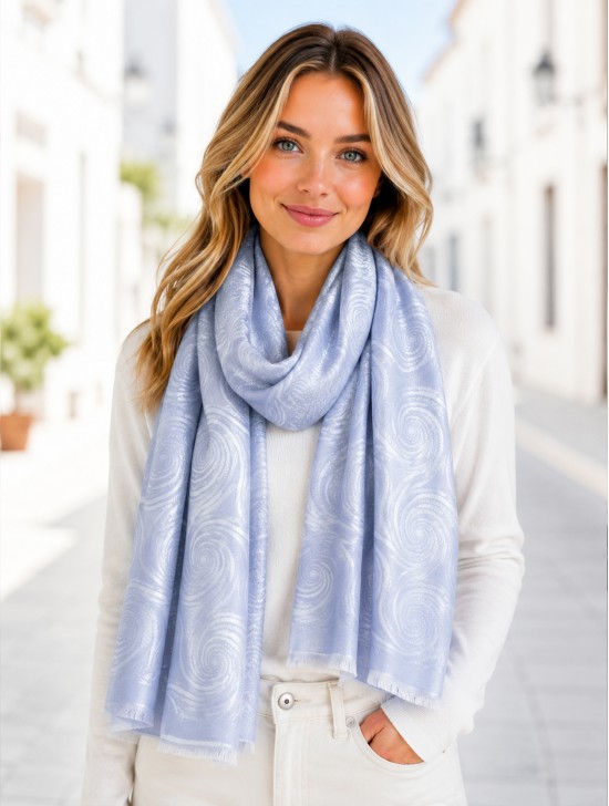 Fashion Spiral Design Fashion Scarf