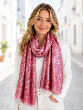 Fashion Spiral Design Fashion Scarf