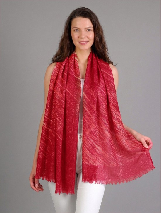 Fashion Diagonal Lines Design Fashion Scarf