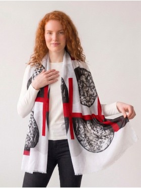 Color Strips & Galaxy Fashion Scarf 