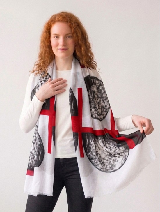 Color Strips & Galaxy Fashion Scarf 