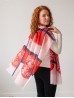 Color Strips & Galaxy Fashion Scarf 