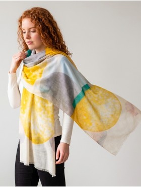 Color Strips & Galaxy Fashion Scarf 