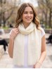Floral Embroidery Fashion Scarf
