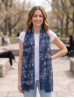 Floral Embroidery Fashion Scarf