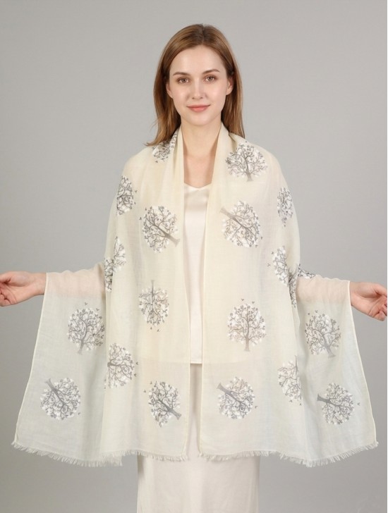 Fashion Tree of Life Design Fashion Scarf