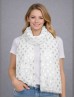 Metallic Owl Print Fashion Scarf Metallic Owl Print Fashion Scarf