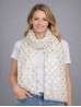 Metallic Owl Print Fashion Scarf Metallic Owl Print Fashion Scarf