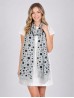 Mixed Polka Dots Print Fashion Scarf