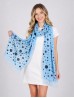 Mixed Polka Dots Print Fashion Scarf