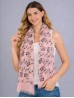 Music Notes Light Weight Scarf Music Notes Light Weight Scarf