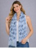 Music Notes Light Weight Scarf