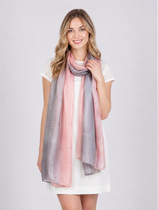 Two Tone Ombre Light Weight Fashion Scarf