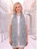 Leaves Cut-Out Lace Design Scarf 