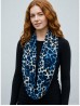 Loop Leopard Print Scarf