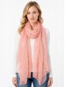 Lightweight Flower and Lace Embroidered Scarf