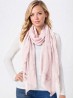 Lightweight Flower and Lace Embroidered Scarf Lightweight Flower and Lace Embroidered Scarf