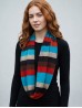 Jersey Loop Strips Print Scarf