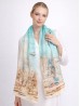 Chiffon Cityscape Fashion Scarf