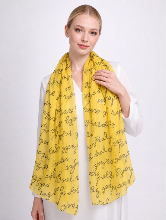 Chiffon Textile Fashion Scarf