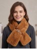 Fashion Plush Premium Scarf W/ Buckle Fashion Plush Premium Scarf W/ Buckle
