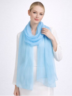 Chiffon Solid Color Fashion Scarf
