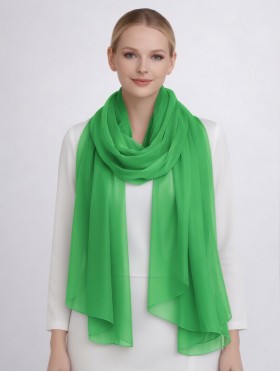 Chiffon Solid Color Fashion Scarf