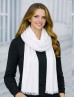 Solid Color Cut Fringe Shawl Scarf