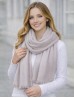 Solid Color Cut Fringe Shawl Scarf