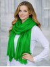 Solid Color Cut Fringe Shawl Scarf