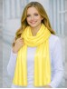 Solid Color Cut Fringe Shawl Scarf