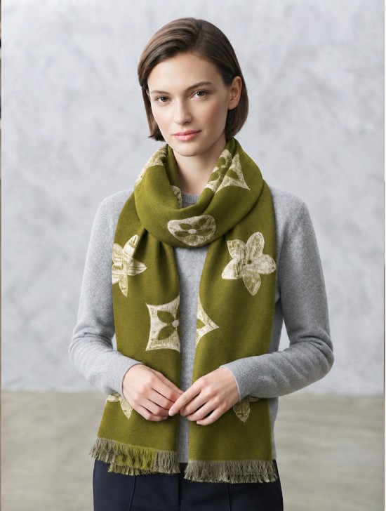 Cashmere Feeling Designer Inspired Premium Scarf