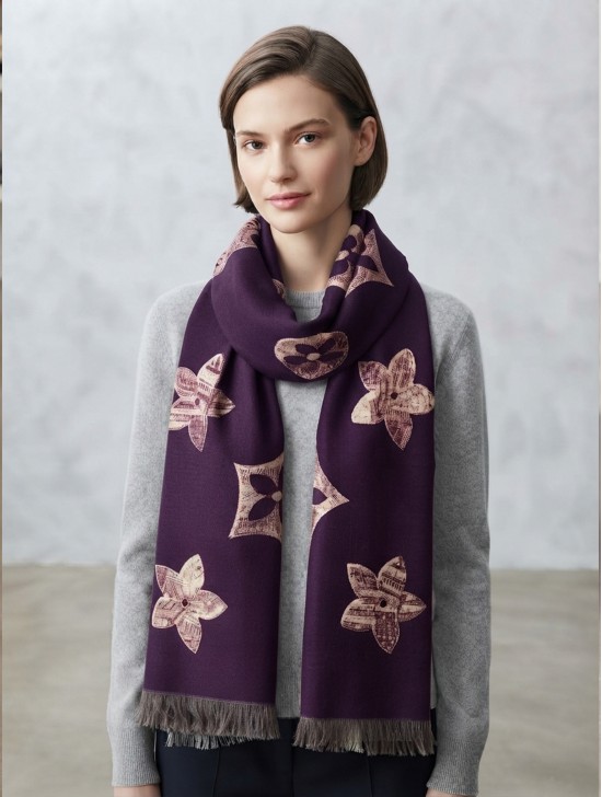 Cashmere Feeling Designer Inspired Premium Scarf
